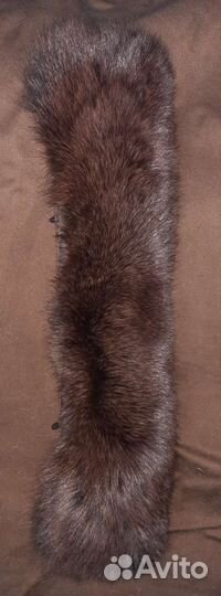 Меховой воротник песец
