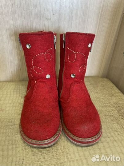 Валенки/ботинки зимние на девочку, 26 размер