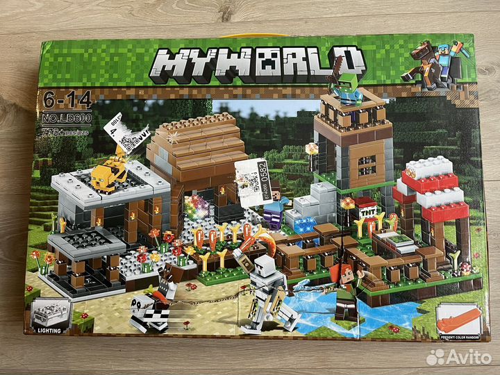 Конструктор деревня minecraft