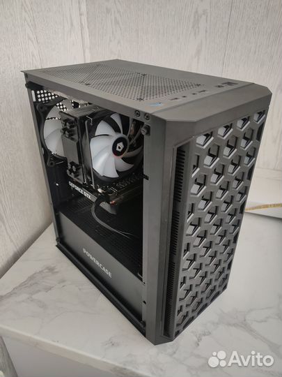 Игровой пк gtx 1660 super, i3 12100f, 16gb, 500gb