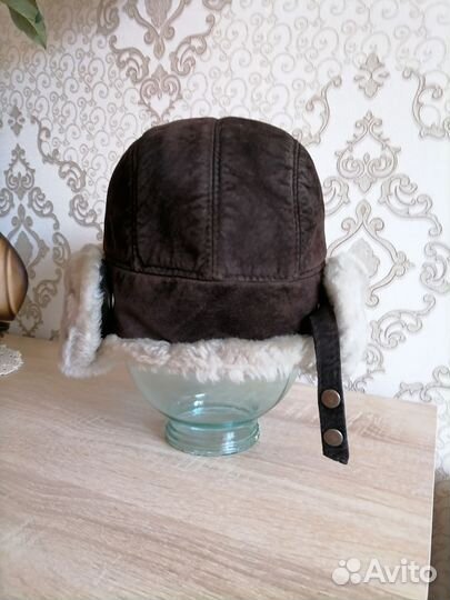 Шапка ушанка для мальчика зимняя 50-52