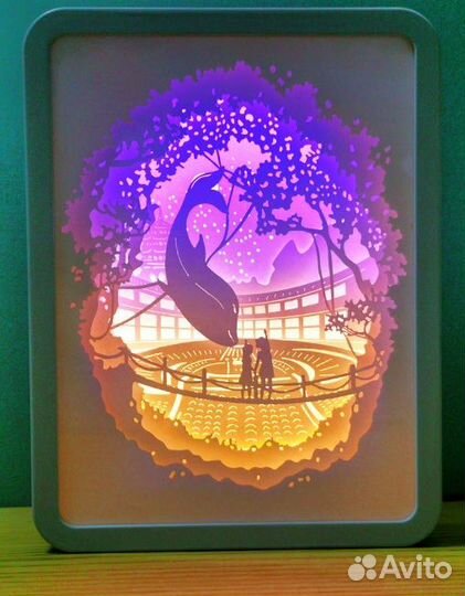 Картина светильник, ночник