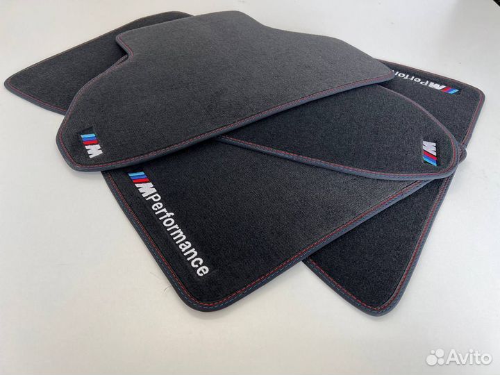 Коврики BMW X6 F16 E70 G06 ворсовые