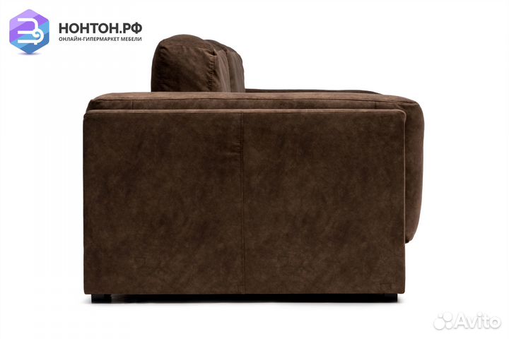 Диван еврокнижка Сорренто коричневый