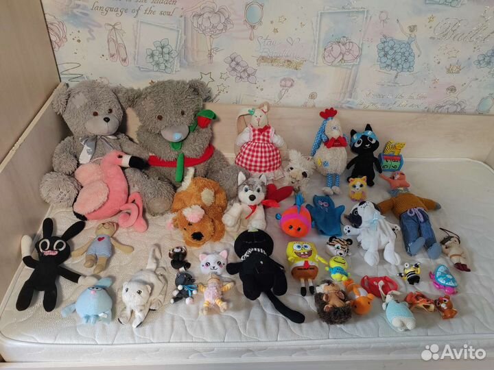 Мягкие игрушки пакетом