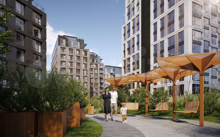 3-к. квартира, 99,1 м², 12/19 эт.