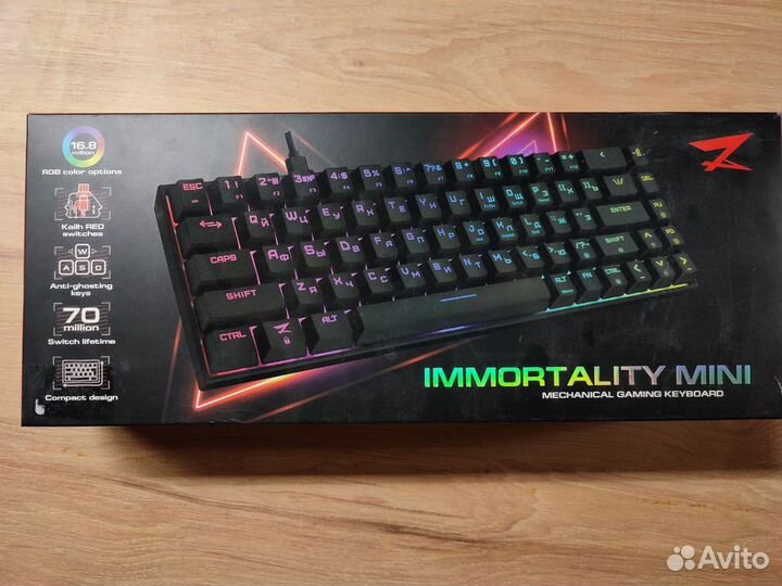 Клавиатура ZET gaming Immortality mini