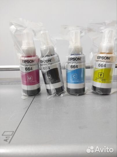 Чернила Epson 664 4шт