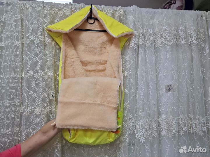 Конверт из шерсти доя коляски