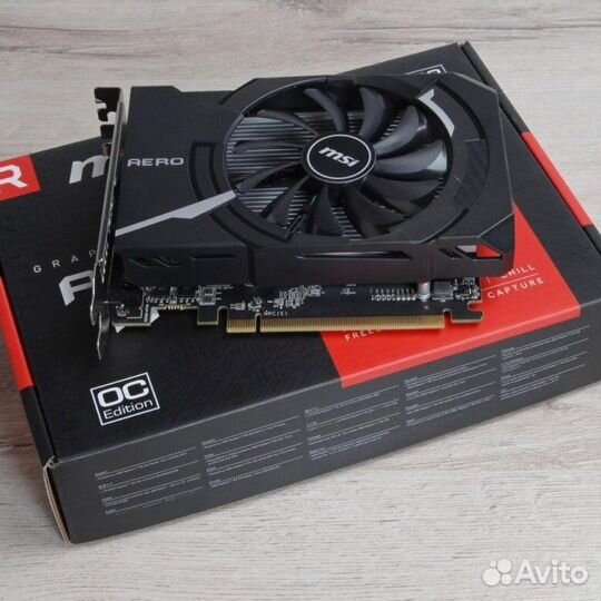 Видеокарта rx550 4gb