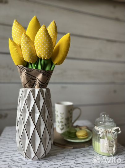 Букет тюльпанов-тильда