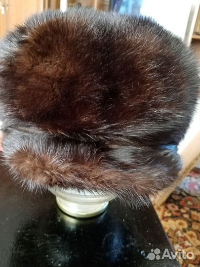 Берет женский норковый