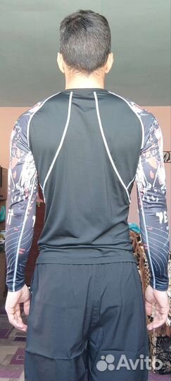 Мужская компрессионная спортивная одежда 3в1