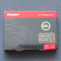 Твердотельный накопитель SSD Kingspec 240 gb новый