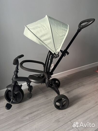 Трехколесный велосипед с ручкой HB Mercury 9 мес +