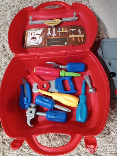 Набор инструментов +пирамидка в подарок