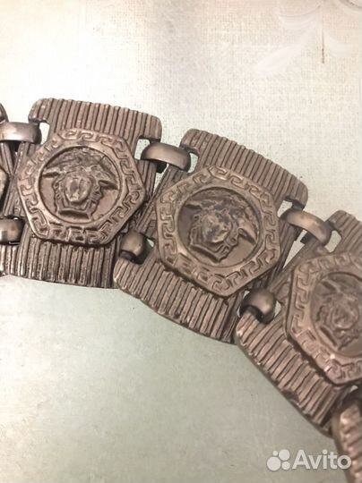 Ремень женский кожаный старинный