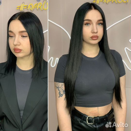 Идеальное наращивание волос