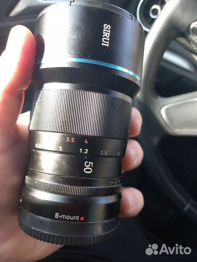 Объектив sirui anamorphic 50mm 1.8f 1.33x E-mount
