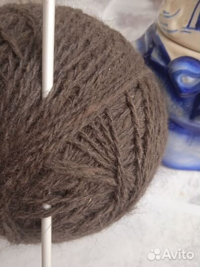 Прядение собачьей шерсти