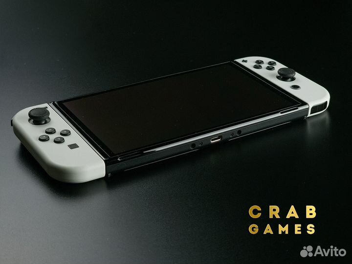 Nintendo Switch Oled Белый прошита б\у