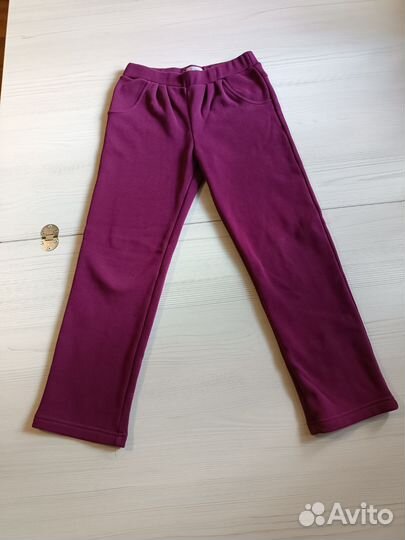 Флисовые брюки р 128