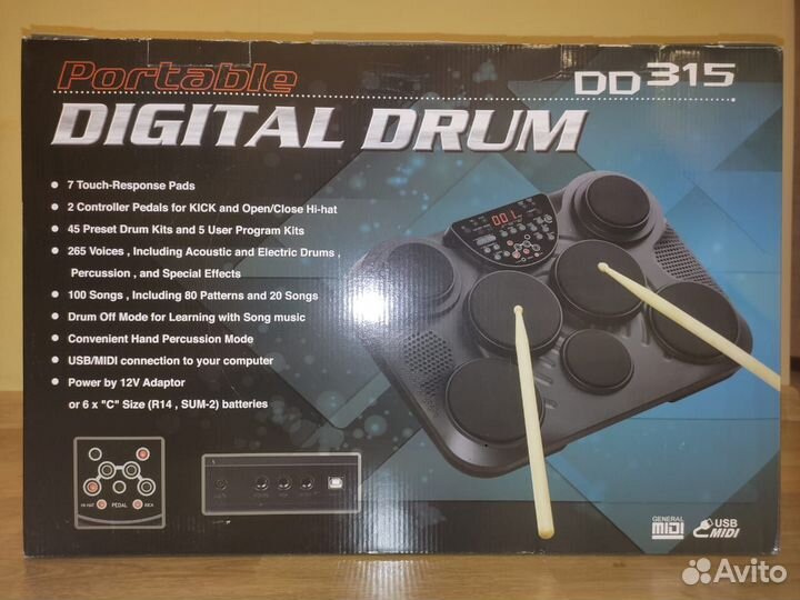 Цифровой барабан Medeli DD315