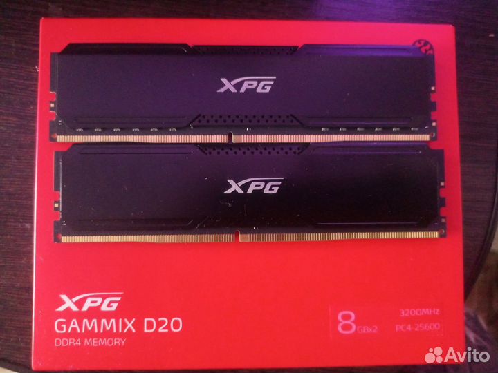 Оперативная память Adata xpg gammix d20 16 gb