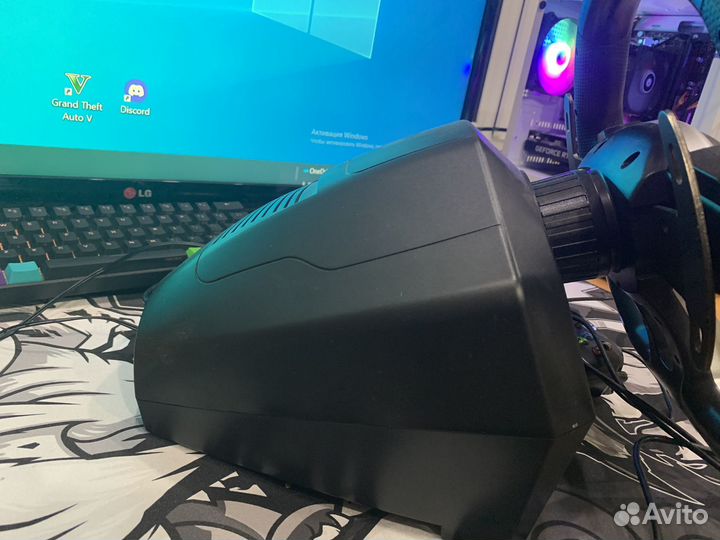 Игровой руль hori forse feedback rasing wheel DNX