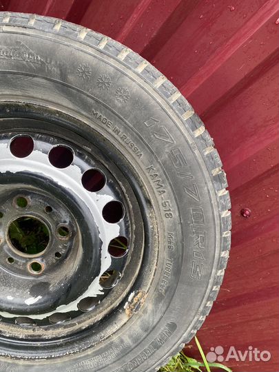 Зимние колеса Kama euro-518 r13 175/70