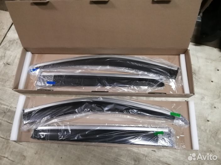 Дефлекторы боковые nissan X-trail (T32) H08004CC0A