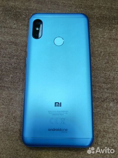 Смартфон Xiaomi Mi A2 32GB/4GB (Blue/Голубой)