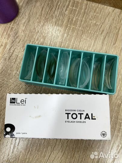 Силиконовые бигуди для завивки ресниц inlei