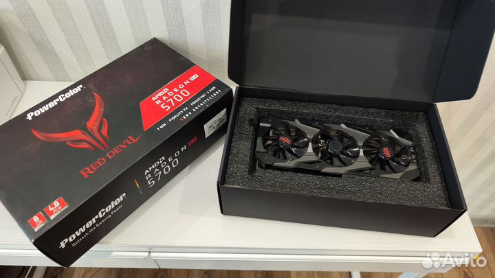 Видеокарта powercolor red devil amd radeon rx5700