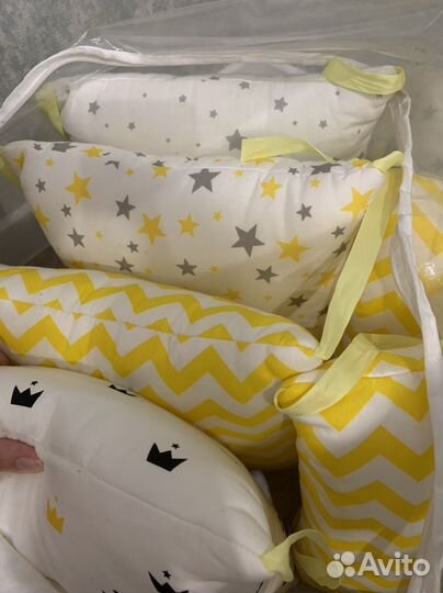 Бортики в кроватку