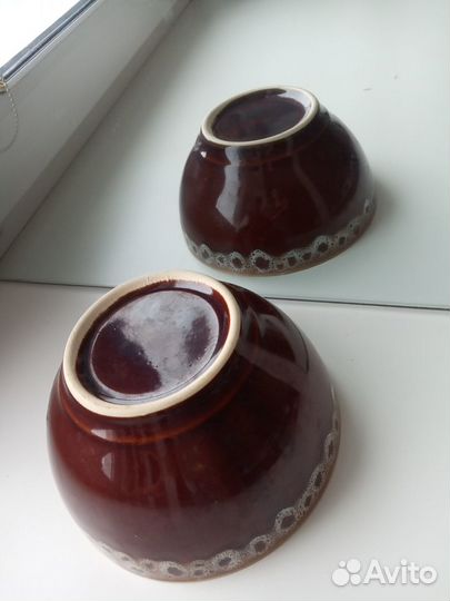 Большая пиала Глазурь керамика СССР