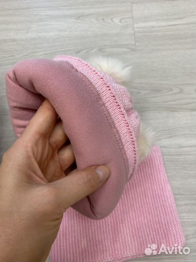 Комплект шапка, шарф