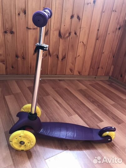 Самокат детский трехколесный