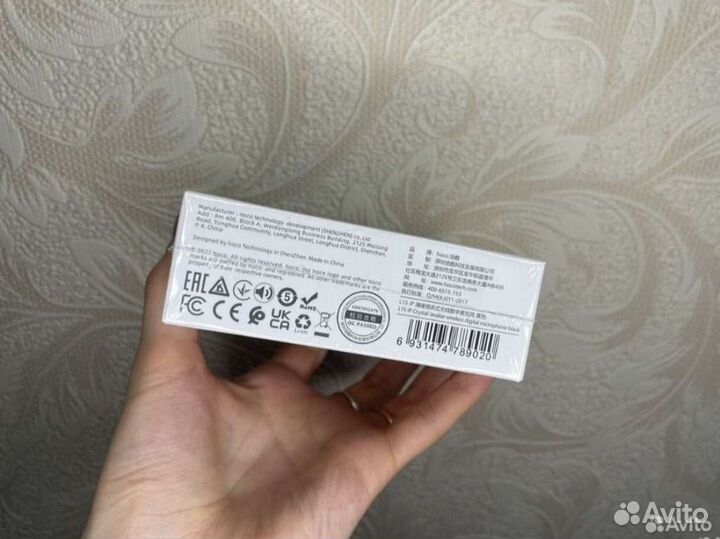 Петличный микрофон Hoco (новый)