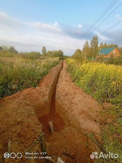 Копаем траншей вручную