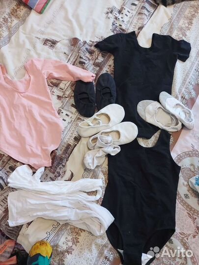 Пакет вещей для танцев. Гимнастический купальник