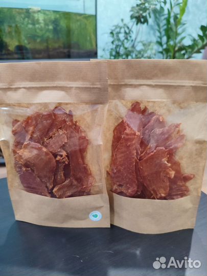 Сушеное мясо курицы джерки