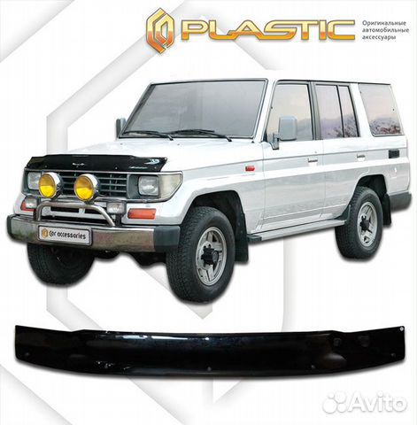 Дефлектор капота Toyota Land Cruiser 1992