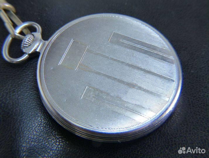 Молния чк-6 часы карманные отличные 1953год