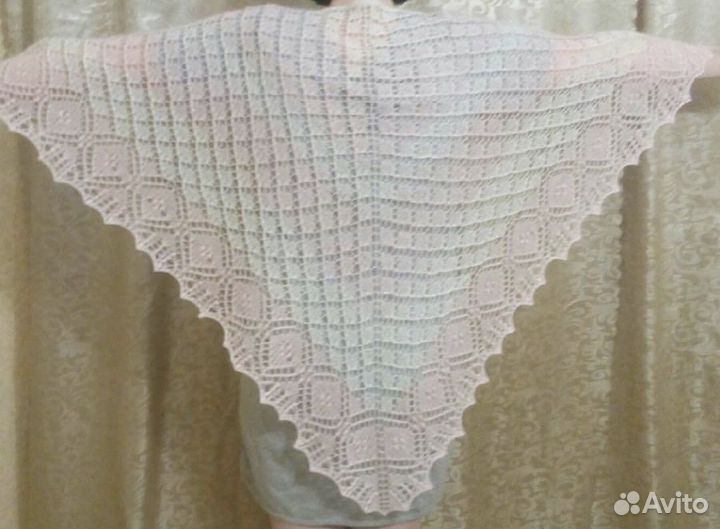 Шаль ручная работа