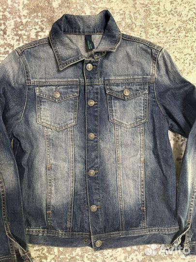 Джинсовка Benetton +джинсы Mavi