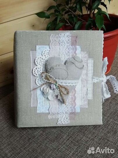 Новый подарочный фотоальбом ручной работы