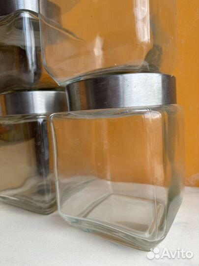 Набор банок для сыпучих продуктов