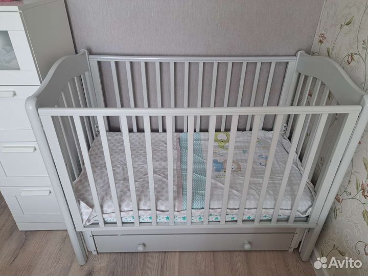 Детская кроватка Гандылян с матрасиком