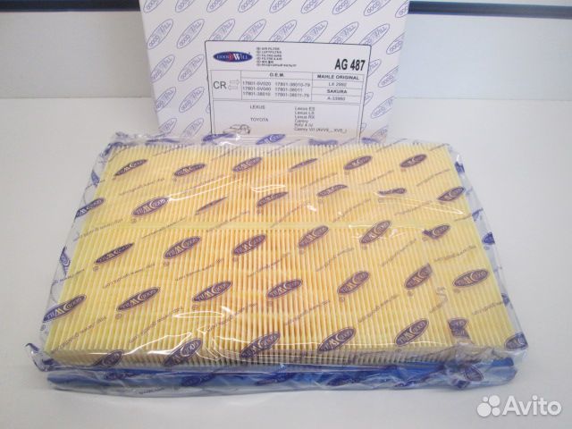 Фильтр воздушный ag487 Лексус RX350 (08-15)